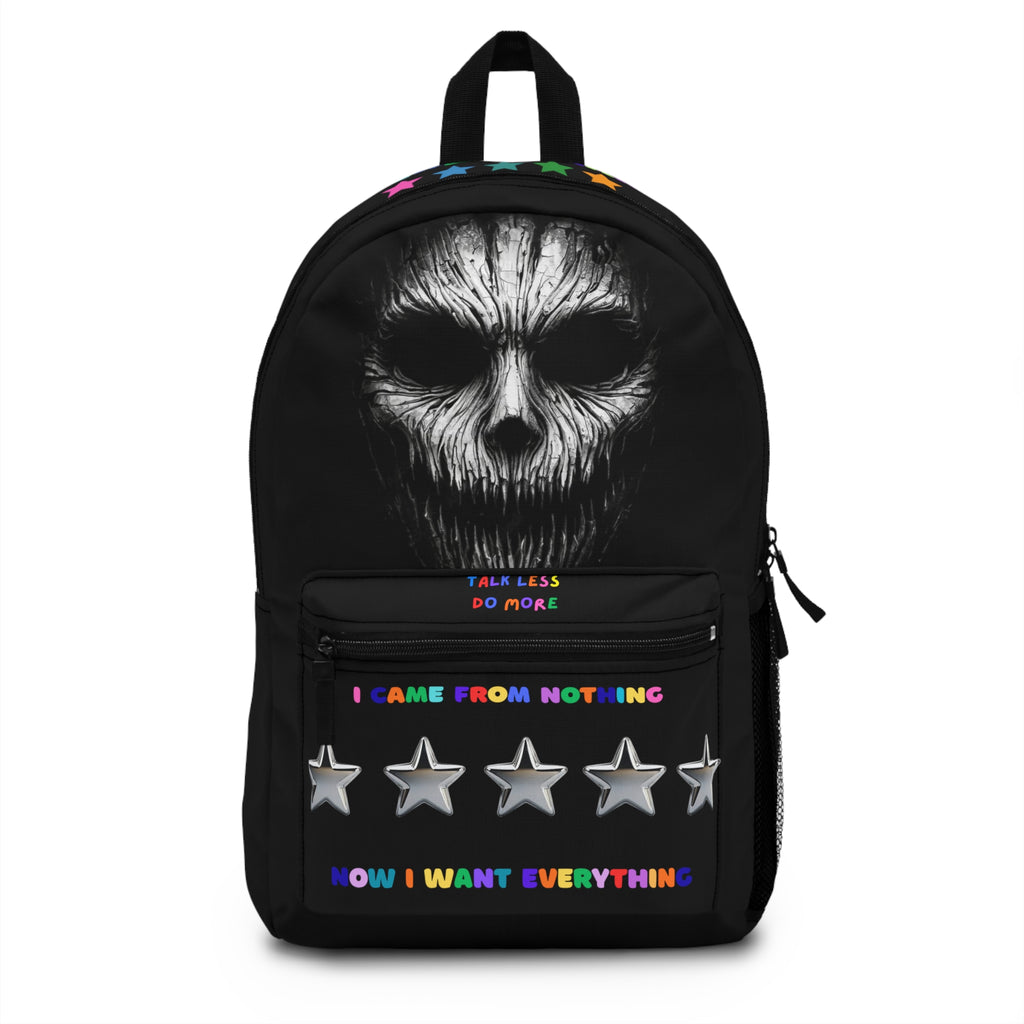 FIVESTARRRS SKULL BACKPACK