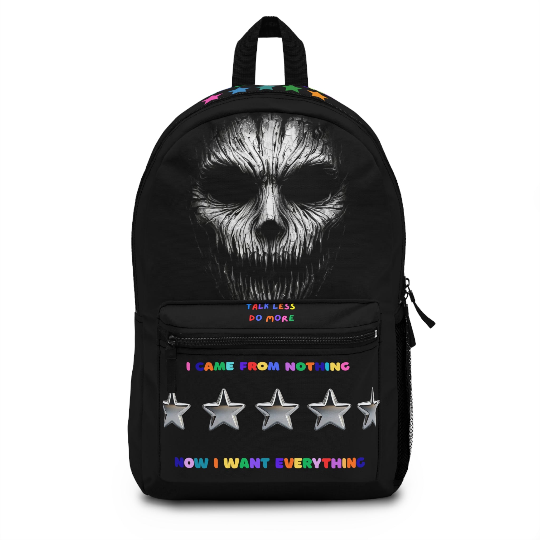 FIVESTARRRS SKULL BACKPACK