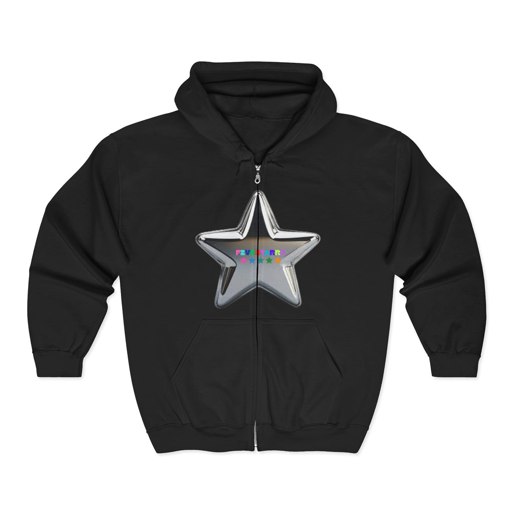 Trendy Graphic Zip Hoodie for Creative Souls