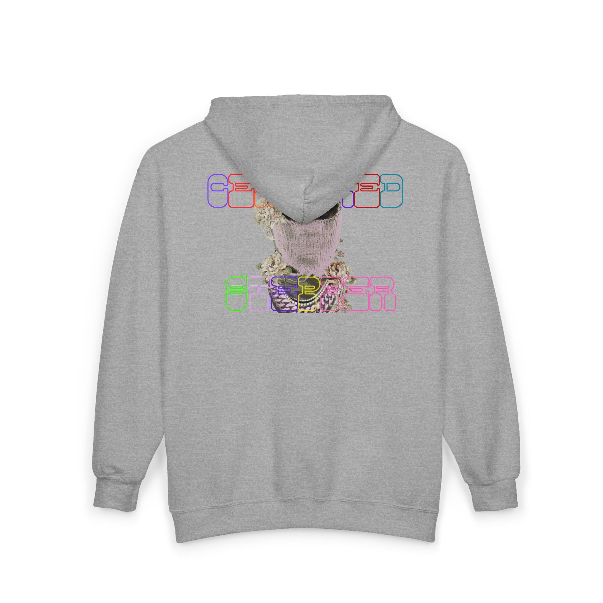 Trendy Graphic Zip Hoodie for Creative Souls