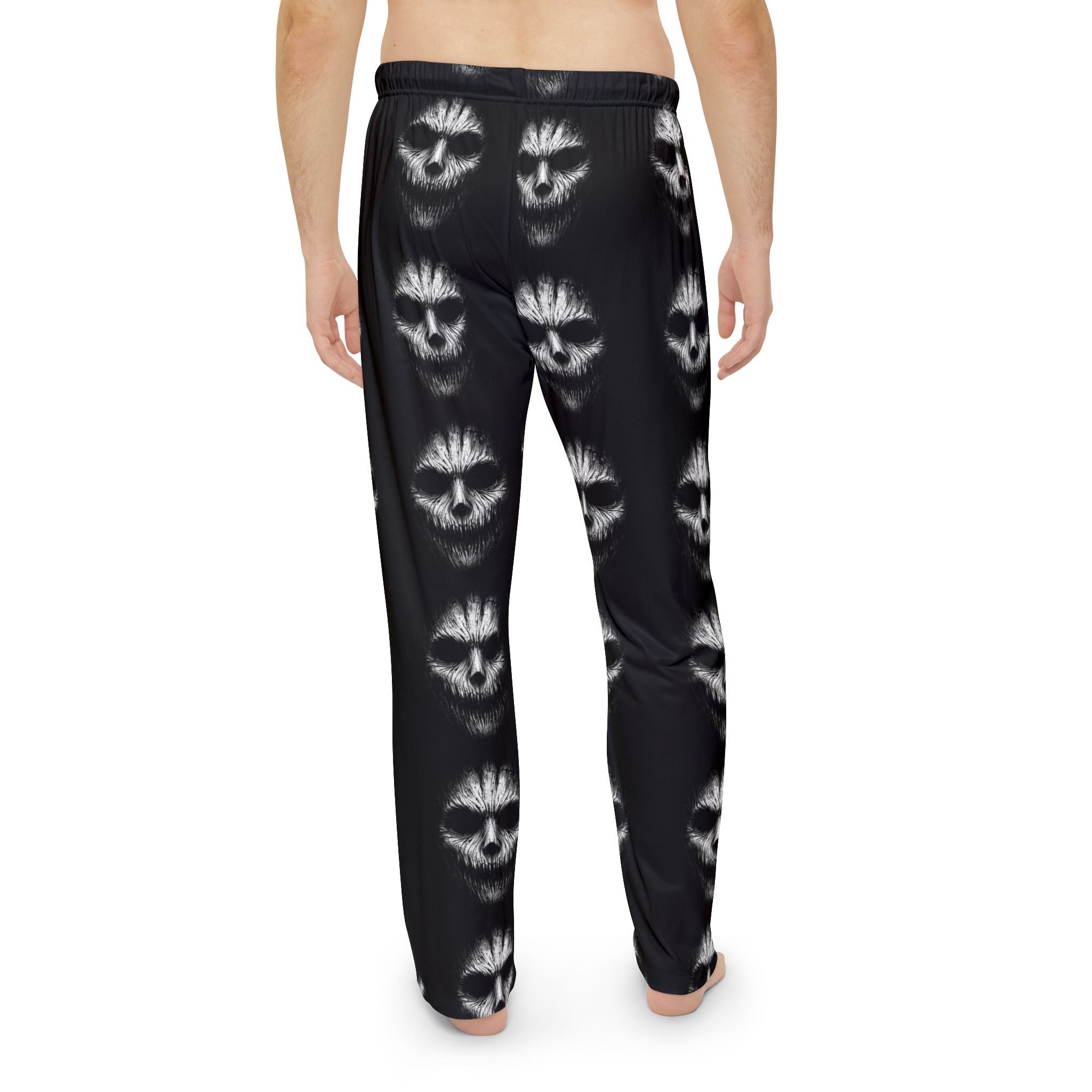 Men's Skull Print Pajama Pants - Comfortable and Stylish Sleepwear