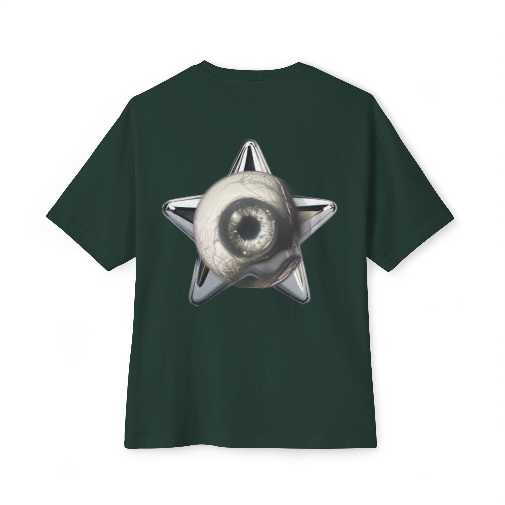 Cyclopean Eye Tee — Horror Graphic Oversized T-Shirt