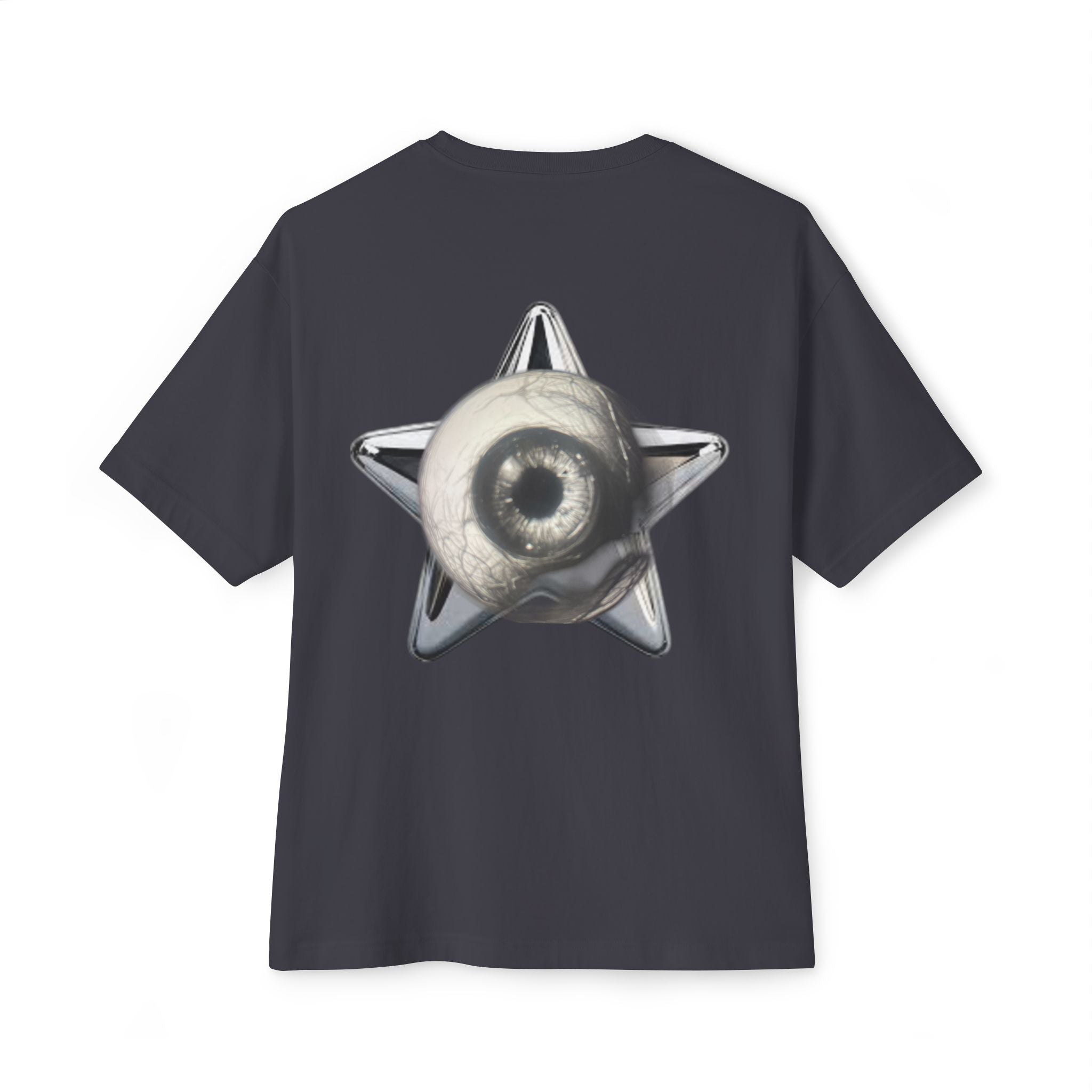 Cyclopean Eye Tee — Horror Graphic Oversized T-Shirt