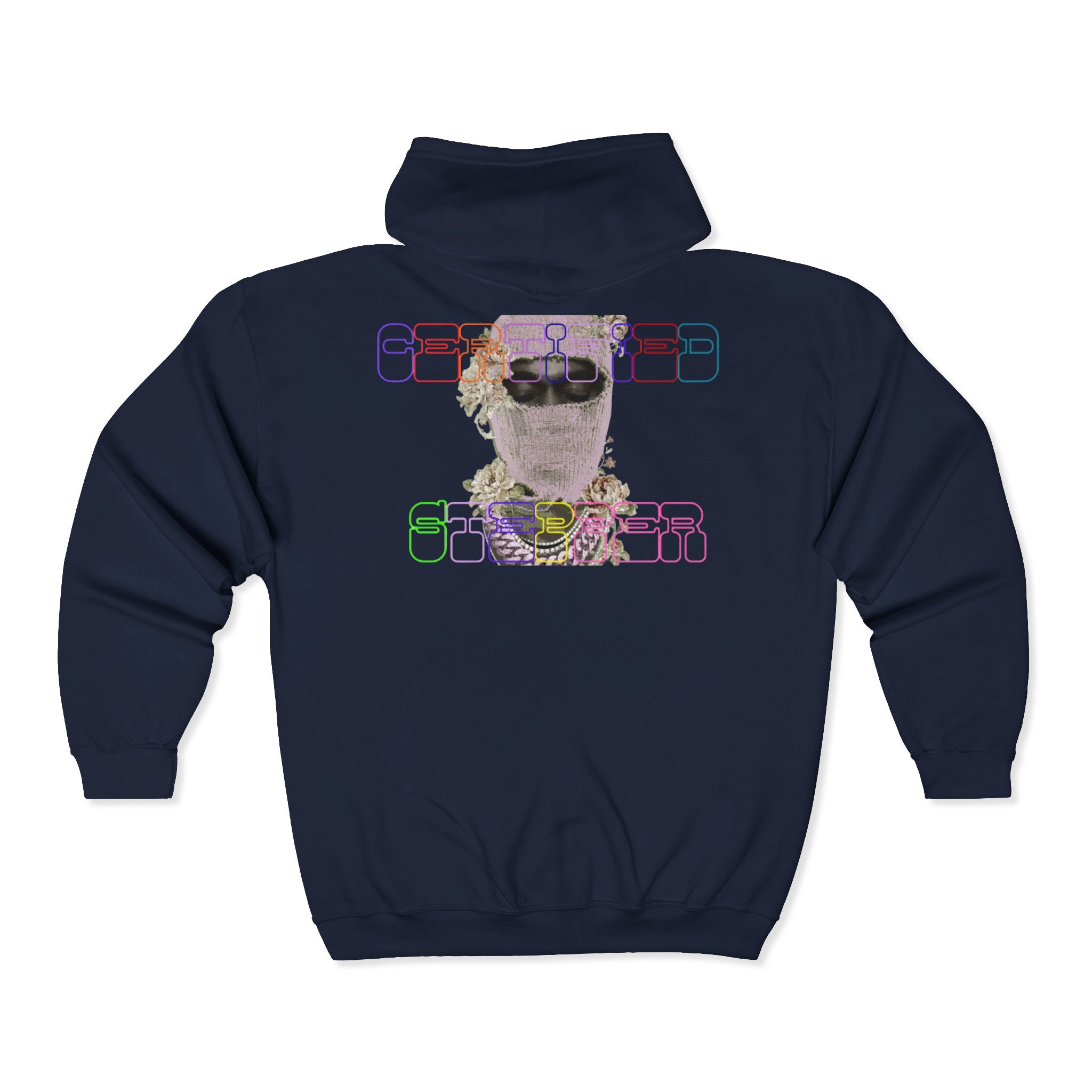 Trendy Graphic Zip Hoodie for Creative Souls