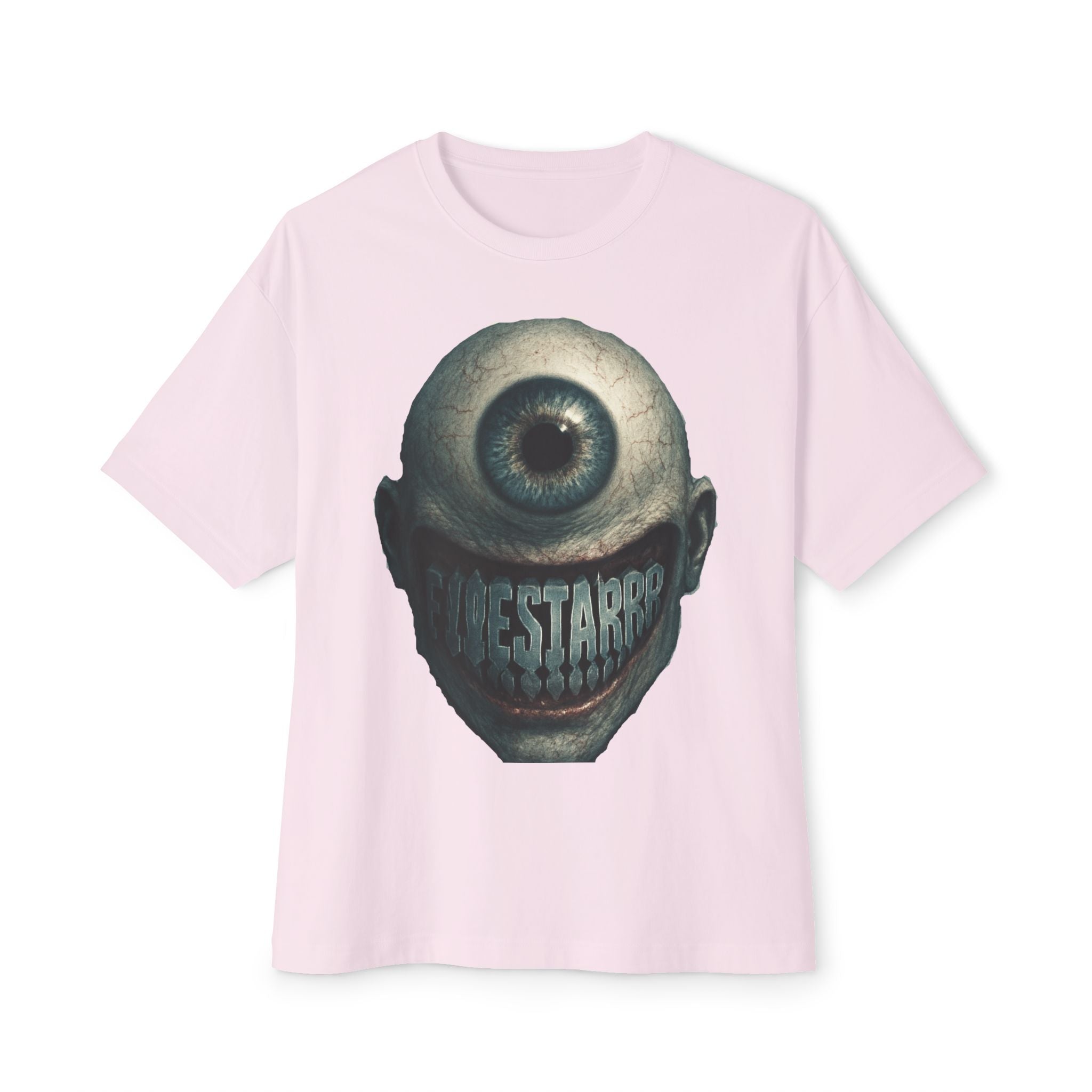 Cyclopean Eye Tee — Horror Graphic Oversized T-Shirt