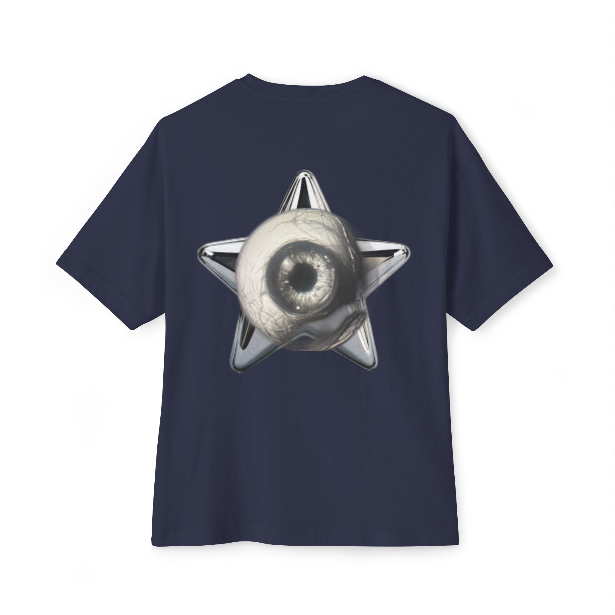 Cyclopean Eye Tee — Horror Graphic Oversized T-Shirt