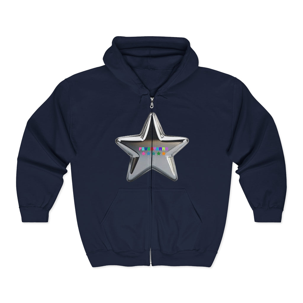 Trendy Graphic Zip Hoodie for Creative Souls
