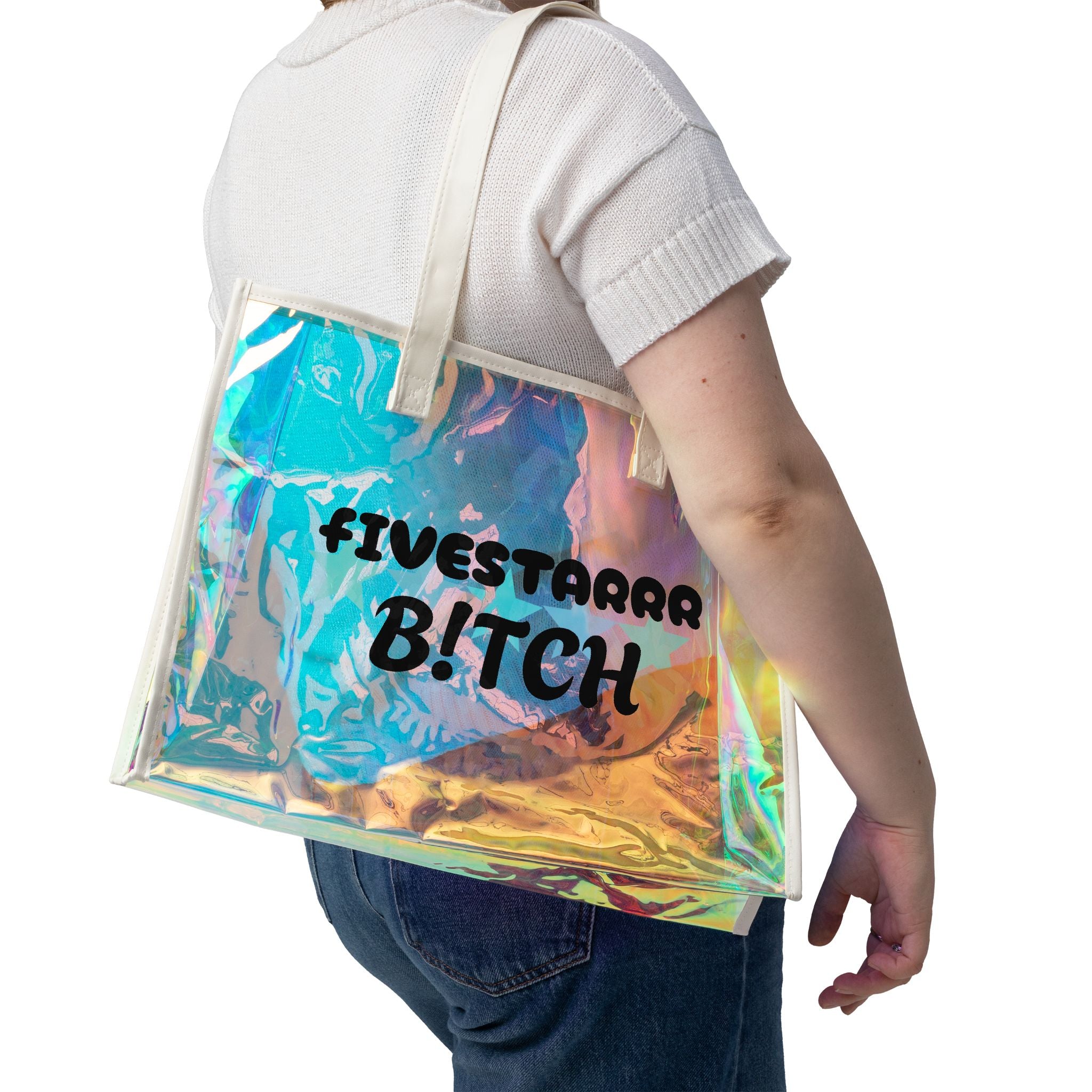 FIVESTARRRS Beach Tote Bag