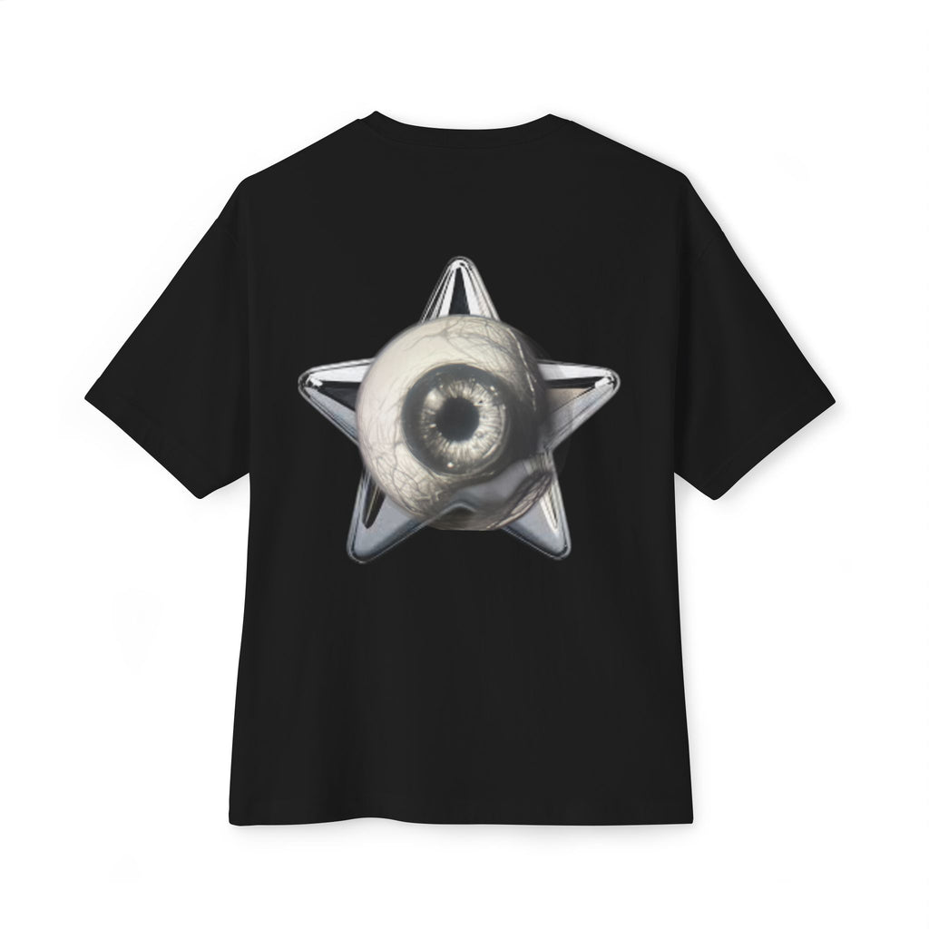 Cyclopean Eye Tee — Horror Graphic Oversized T-Shirt